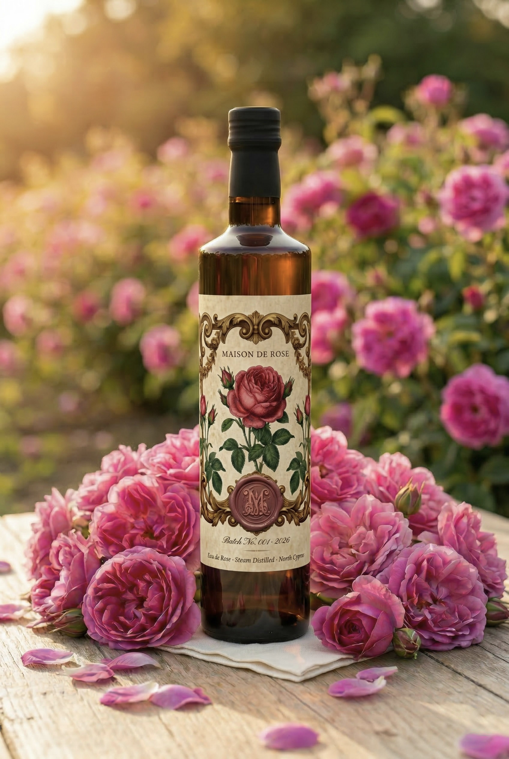 Rosewater Hydrosol 500ml