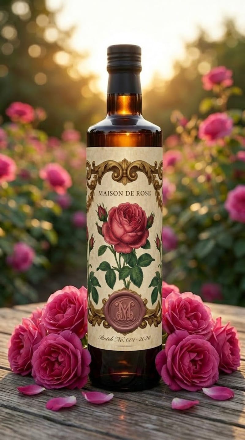 Rosewater Hydrosol 700ml