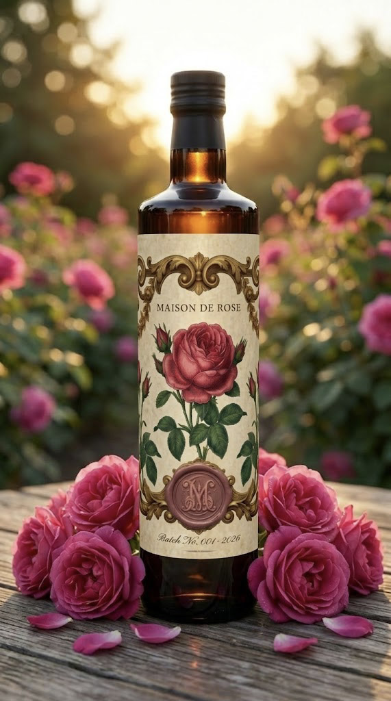 Rosewater Hydrosol 700ml